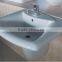  bathroom ceramic wall hung rectangular washbasin