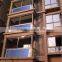 Solar collectors balcony flat plate solar water heater system