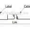 1/2'' super flexible cable with N male to N female jumper cable, soldered type, cable length 3m