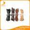 wholesale fluffy flat leather cord for pet collar chain bracelet necklace