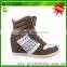 China factory women wedge sneakers