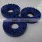 Custom Made PA66 Nylon Machined Injected Gear Wheel Plastic Nylon Tooth Gears