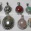 Assorted Natural Stone Pendants