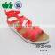 Summer new style high quality new design woman sandal