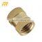 CNC machined knurled brass round screw nut