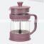 800ml plastic stainless steel french press, glass coffee plunger, teacoffee maker