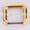 New Design Rectangle shape metal bag buckle for suitcase with high quality