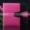 2016 new arrival business leather b5 size note book