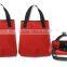 Red Microfiber Shopping Tote Bag
