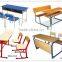 cheap steel wood standard classroom desk and chair