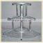 stainless steel display rack, showing style, show shelves