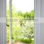 Foshan cheap house window for sale,Plastic crank handle window for balcony,PVC replacement crank glass window