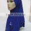 H266 new style one piece hijab with crystals