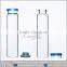 clear glass vial with cap and inner