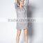 light grey linen dress Cute dress Mini dress