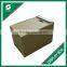FLAT PACK CORRUGATED DISPLAY CARTONS WITH HANDLES PLAIN FURNITURE MOVING BOXES WITH CUSTOM PRINT