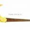 Designer golden fish handle walking stick/Brown rose wood walking stick/ wk1133