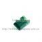 Rectangle briliant cut 5*2.5mm emerald green nano crystal for jelwery wuzhou zuanfa