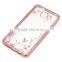 Luxury rhinestone frame back cover For samsung galaxy A510