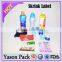 YASON printing colorful bottle labels packaging shrink label