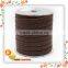 brown real cow skin peace woven leather cord