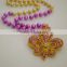 Wholesale Round Beads Mardi Gras Beads Necklace Poly Medallion Beads