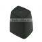 Black toothbrush holder toothbrush and toothpaste inside