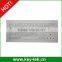 US standard layout metal keyboard with excellent tactile feeling