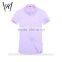 cotton purple dress Short sleeve Solid shirt ofr men