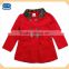 ( F3695 ) RED 3-8Y Nova kids winter outwear baby girl fashional corduroy children coat