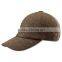 Wholesale stylish custom design 100% wool baseball caps