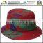 custom printed wholesale bucket hats/blank jean cool bucket hats/ tie dyed flag funny floral bucket hats