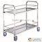 Hot Sales Hotel Trolley Room Service Cart Equipment And Mobile Cart With Wheels