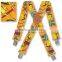 Fashion personalized custom men woven suspender