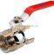 High temperature Ball Valve ss304 in the medium pressure