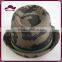 Camouflage Color Wool Blend Herringbone Fedora