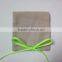 fashion printed cotton gift pouch with drawstring