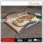 15" x 15" Square Ceramic Baking Pizza Stone with Stainless Steel Frame