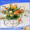 Stainless steel flower stand, wedding flower stand decoration