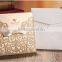 New fashion luxury wedding invitation card