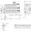 15nm servo motor with brake