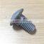 HDG color mushroom head square neck bolts