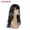 high quality popular modern style natural wave long length wavy high temperature resistant matte finish synthetic wig