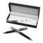 Metal pen set with logo in box