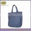 Cheap Custom Made Logo Printed Jute Durable Supermarket Canvas Shopping Bag Factory