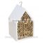 Trade assurance Painted garden decorative pine wood bird house