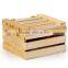 OEM&ODM wooden wine bottle crates small wine crates wooden wine crates