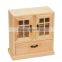 2016 hot selling Antique Finish Wall Hanging Wooden Decorative Key Box With Drawers