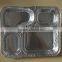 Mutli-compartment Aluminum Foil Container