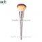 2016 Top- Selling Synthetic Hair Duo Color Hair Tapered Silver Handle Makeup Brush Powder Brush